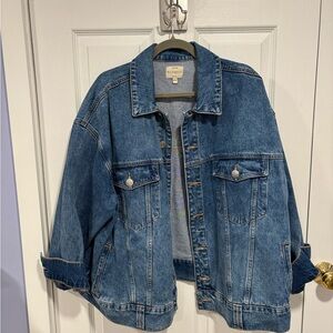 Eloquii Light Blue Denim Jacket
